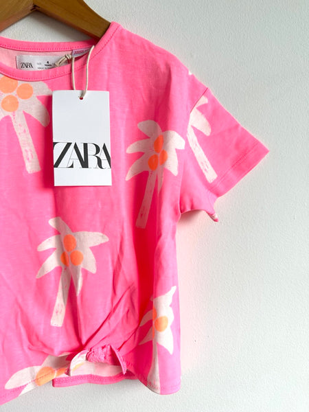NEW Zara Neon Pink T-Shirt • 4 years