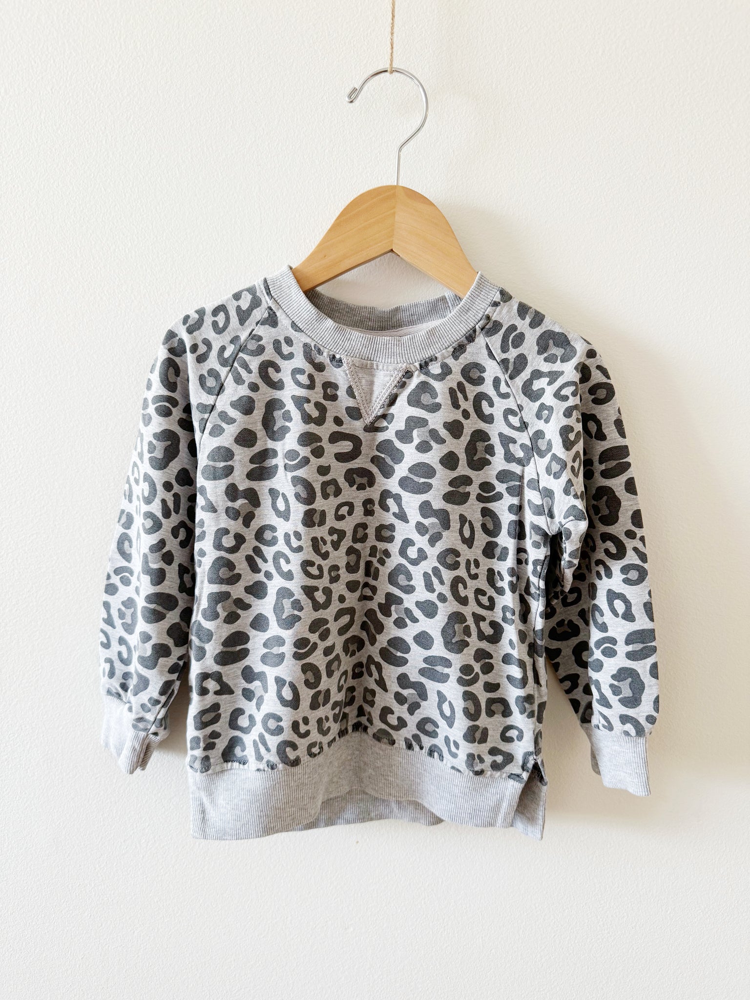 Little Bipsy Leopard Print Sweatshirt • 2-3 years