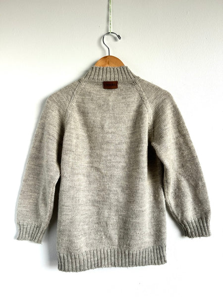 Nooks Wool Button-Up Cardigan • 5-6 years