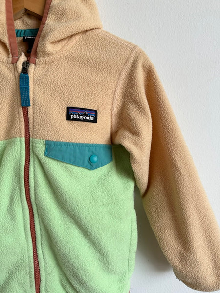Patagonia Zip Fleece Synchilla Hoodie • 3-4 years