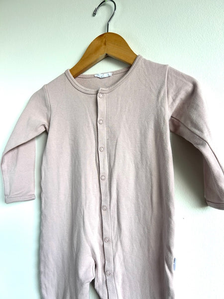 Jamie Kay Light Pink Long Sleeve Romper • 2 years