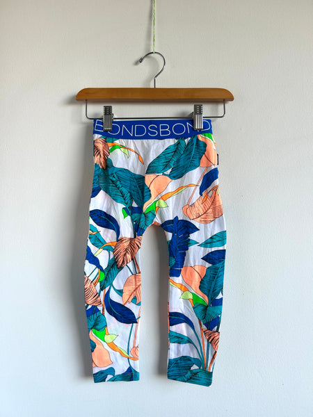 NEW Bonds Multi Coloured Leaves Pants • 18-24 months