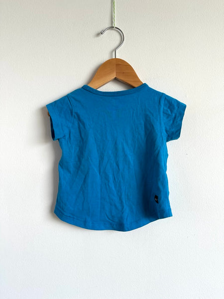 Tea Collection Blue Koi Fish T-Shirt • 6-12 months
