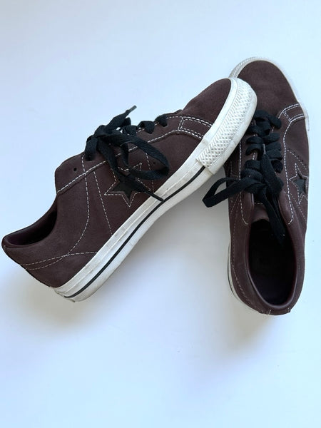 Converse Brown Suede Shoes • 7Y