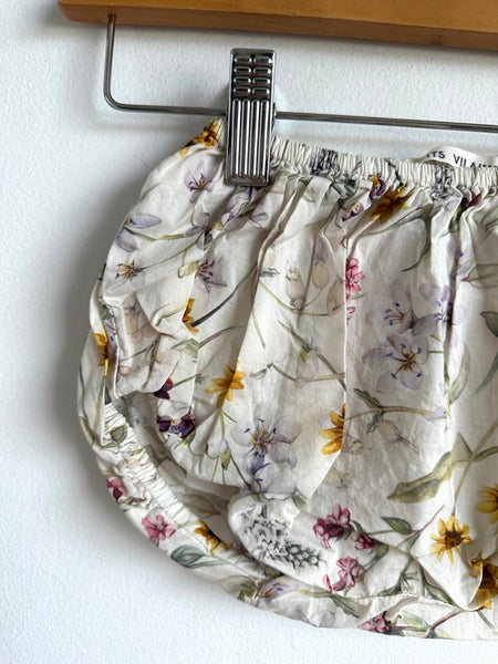 Petits Vilains Large Floral Bloomer • 18-24 months