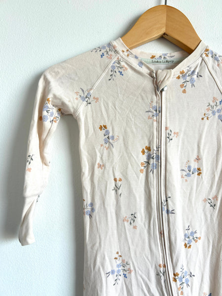 LouLou Lollipop Autumn Floral Sleeper • 12-18 months