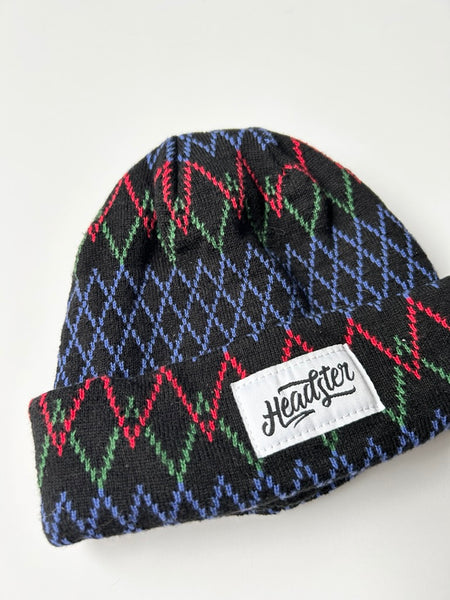 Headster Fleece Lined Black Toque • 1-4 years