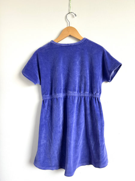 Open Edit Purple Terry Optimist Dress • 7-8 years
