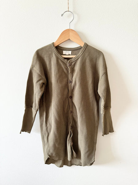 The Simple Folk Waffle Shirt Dress • 4-5 years