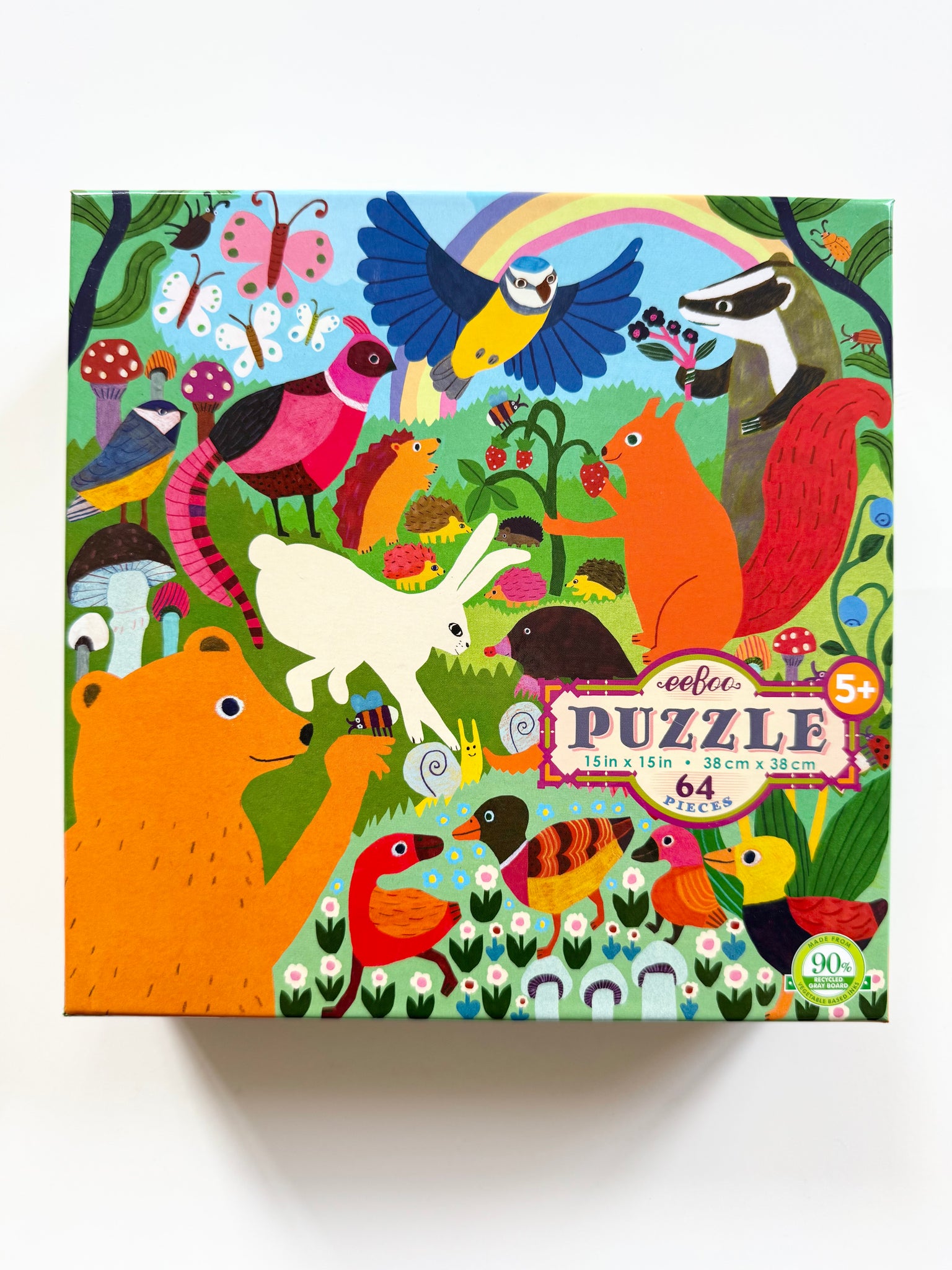 Eeboo Woodland Animal 64 Piece Puzzle • 5 years +
