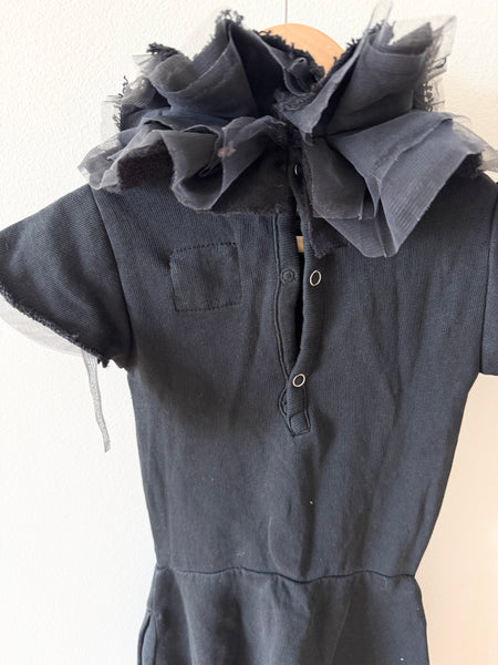 NEW Nununu Ruffle Neck Romper • 2-3 years