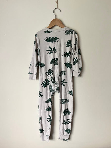 Arborist Tree Long Sleeve Romper • 2-3 years
