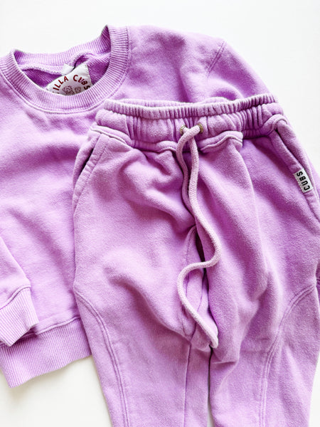 Atila Cubs Purple Sweatsuit • 1-2 years