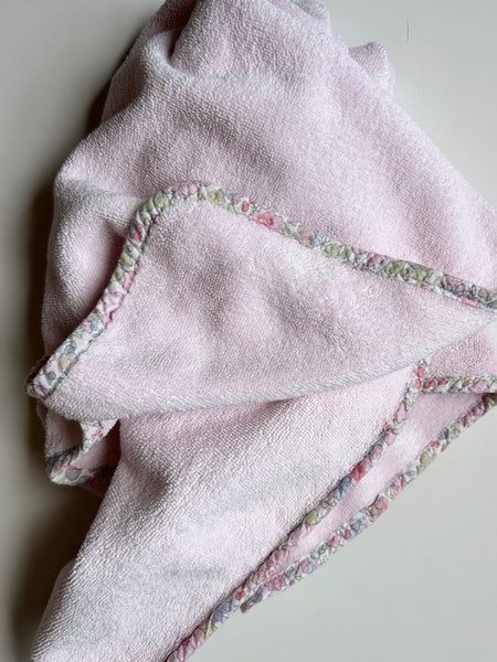 Jacadi x Liberty Hooded Baby Bath Towel • 30" x 30"