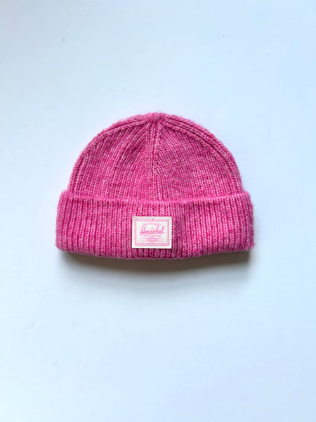 Herschel Pink Infant Beanie • 0-6 months