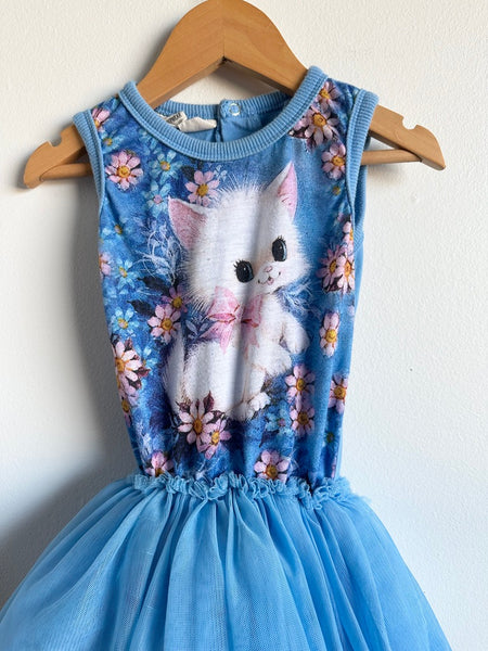 Rock Your Kids Cat Tutu Onesie Dress • 2 years