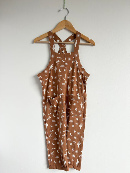 NEW Jax and Lennon Brown Cactus Romper • 4-5 years