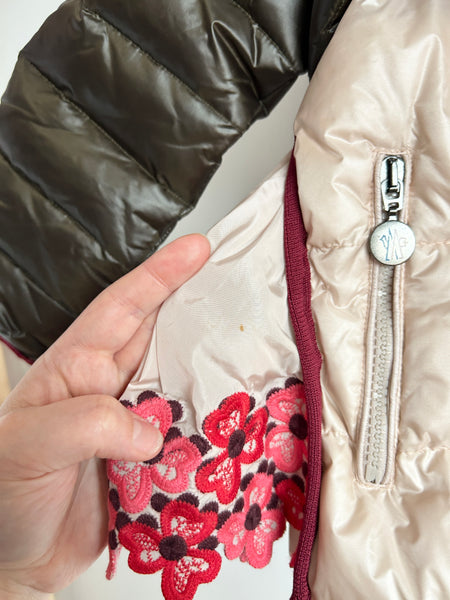 Moncler 2-Tone Puffer with Lace Sides • 5-7 years (120cm)