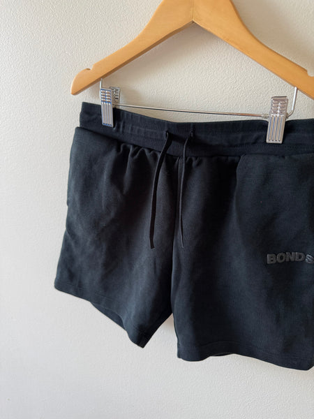 Bonds Black Sweat Shorts • 8-10 years