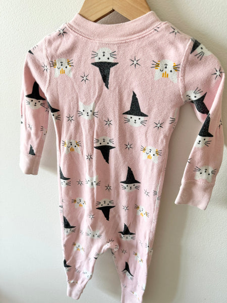 Hanna Andersson Cat Romper • 18-24 months