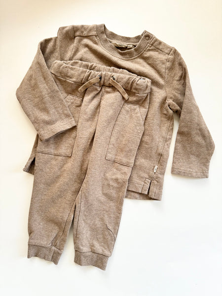 Wheat 2pc Brown Set • 1-2 years