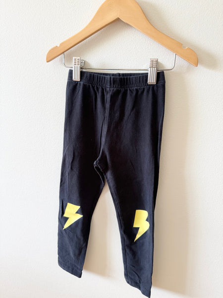 Whistle and Flute Lightning Bolt Leggings • 4-6 years