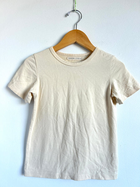 Haven Kids Cream Tee • 6-7 years