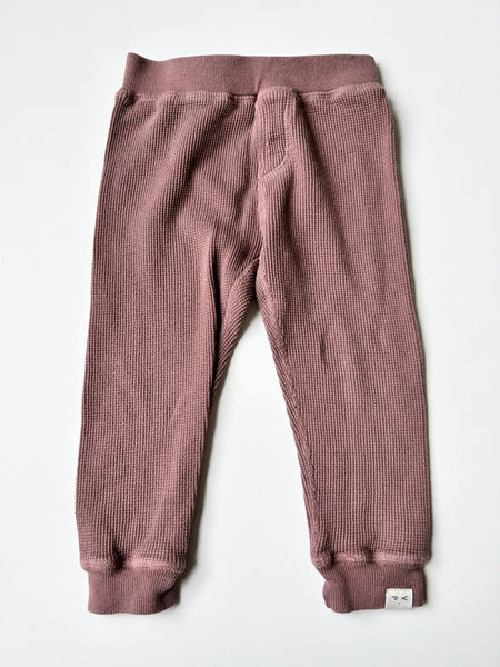 Petits Vilains 2pc Waffle Set Purple • 2-3 years