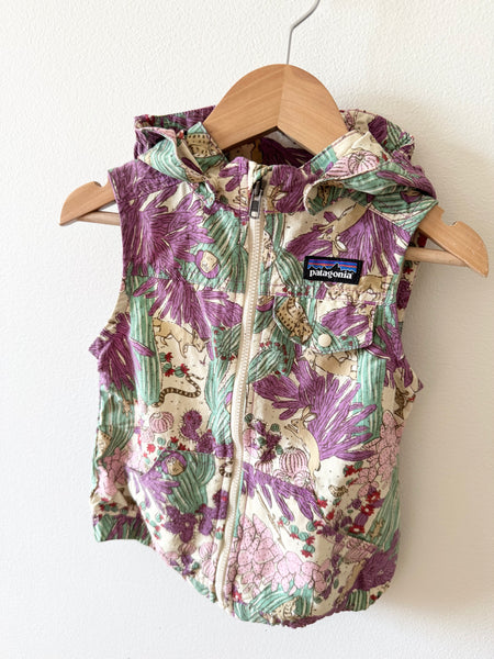 Patagonia Purple Desert Cactus Vest • 2-3 years
