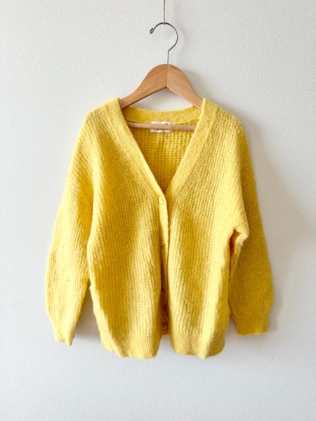 Maan Yellow Cardigan • 7-9 years