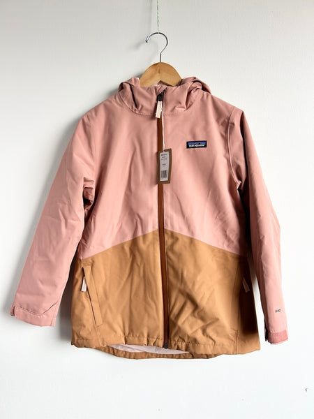 NEW Patagonia 4-in-1 Pink and Brown Jacket • 10-12 years (Medium)