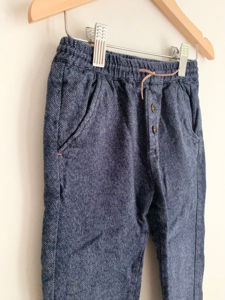 Zara Soft Blue Pants • 2-3 years