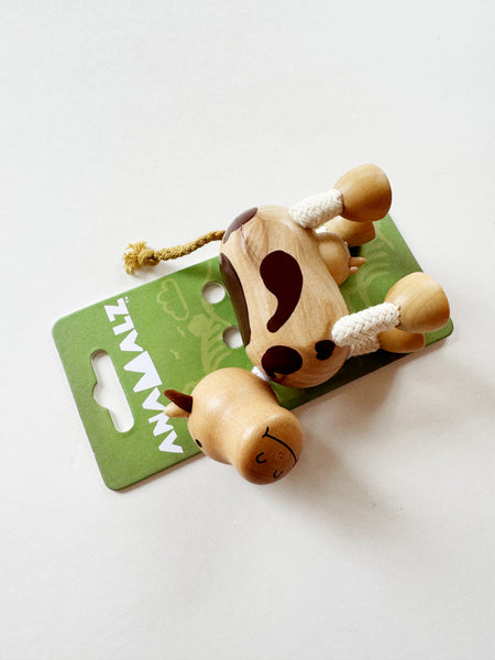 NEW Anamalz Wooden Cow