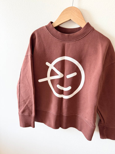 Wynken Brown Sweatshirt • 6 years