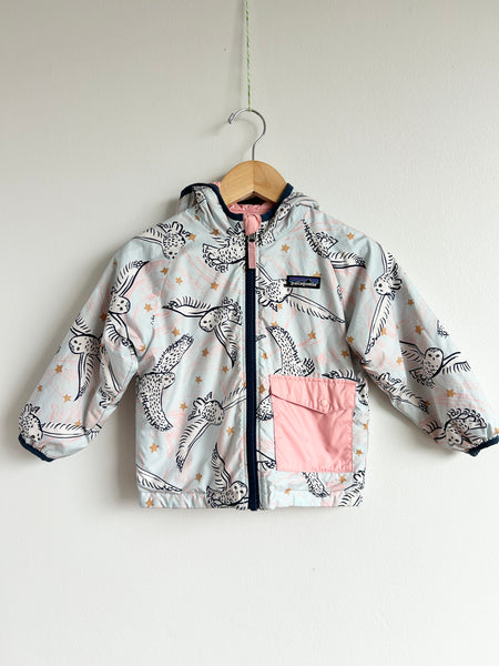 Patagonia Owl Reversible Puffball Blue and Pink • 2 years