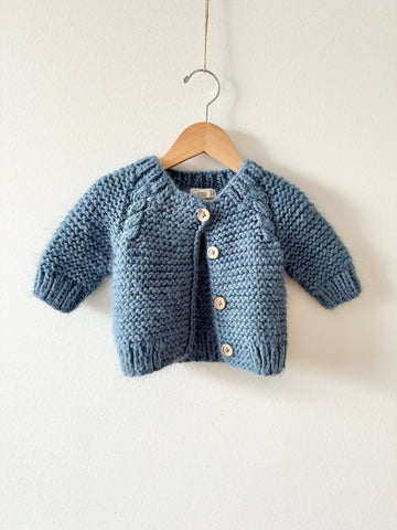 Hugalugs Knit Cardigan • 0-6 months