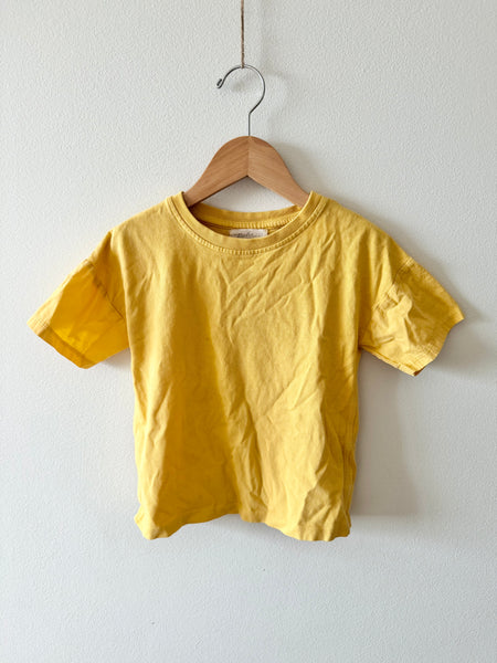 Pehr Yellow Short Sleeve Shirt • 4 years