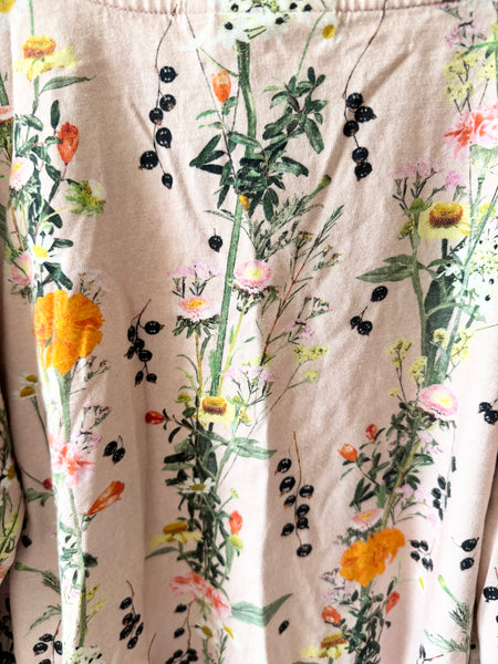 Molo Pink Floral Long Sleeve • 10-12 years