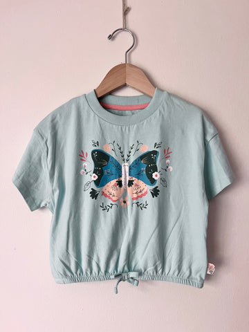 NEW Souris Mini Cropped Blue T-Shirt • 4-5 years