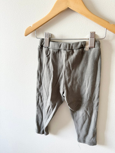 Wheat Grey Drawstring Joggers • 18 months