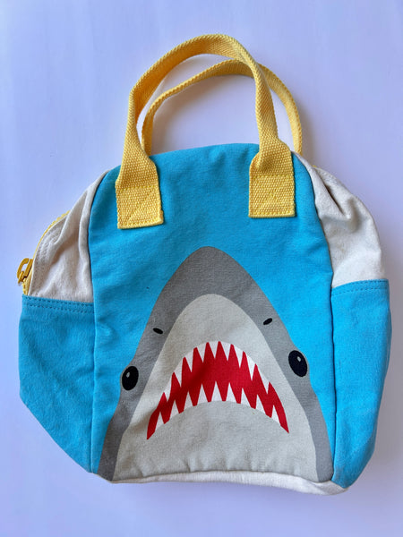 Fluf Shark Cotton Lunch Bag