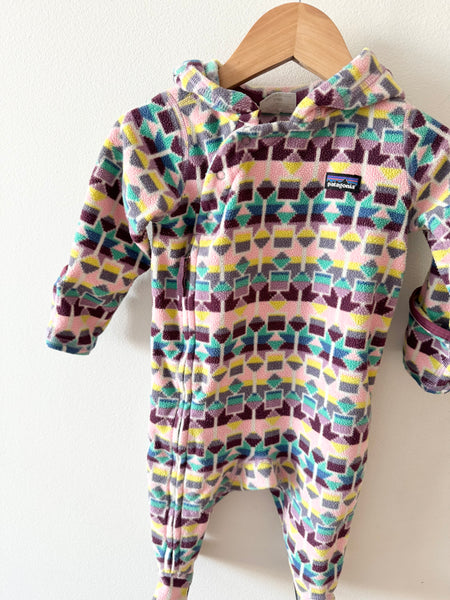 Patagonia Fleece Bunting • 3-6 months