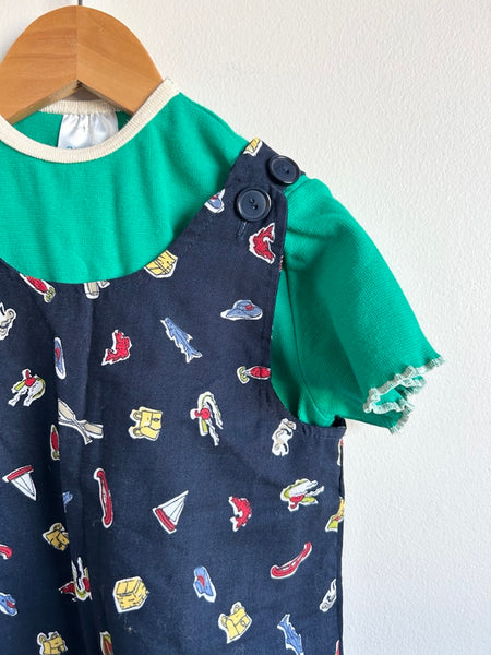 Vintage Kids Only 2pc Dress Set • 5-7 years (medium)
