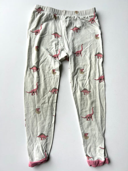 Kyte Pink and White Dinosaur Jammies • 2 years