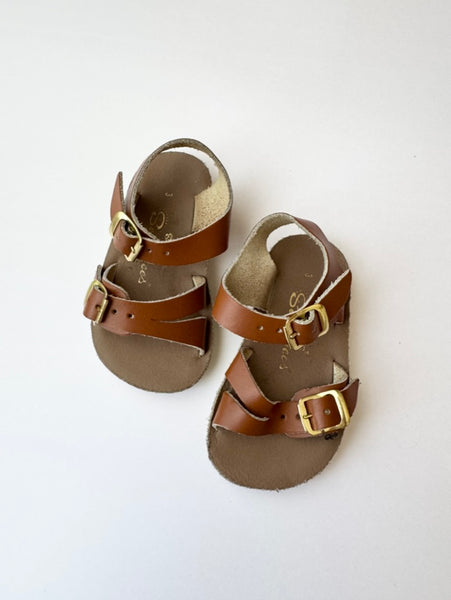 PLAY Saltwater Sandals Swimmers Brown • 3c