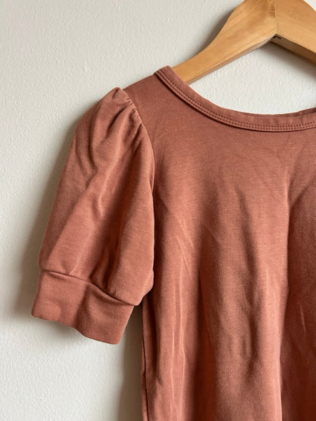 Little and Lively Pink Puff Sleeve T-Shirt • 5-6 years