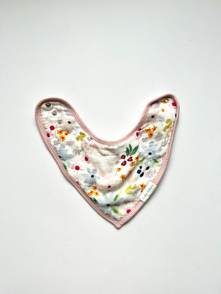 LouLou Lollipop Floral Bib