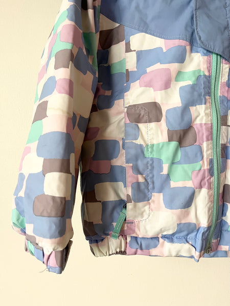 The North Face Blue, Pink and Purple Jacket • 3-4 years
