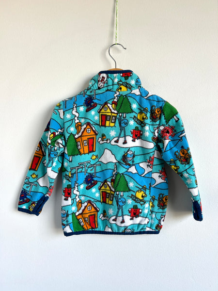 Mr Men x Quiksilver Ski 3/4 Zip Fleece • 2 years