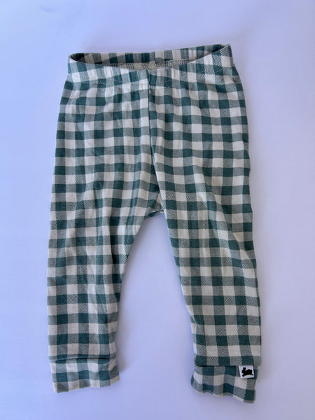 Little and Lively Gingham Leggings • 3-6 months